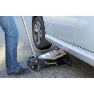 Rh290 - Cric rouleur hydraulique Rodcraft - capacité 3t - compact avec levier démontable_3