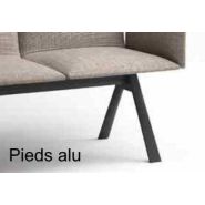 Siège d'accueil confort - SLAM-SOFT - système de poutres polyvalent avec assises carrées 55x55 cm_3