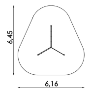 Trio à grimper en acier inoxydable pour aire de jeux - Conforme EN1176 - Référence BT16073_3