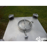 Container inox carré 1000 L - con017 - Goavec - IBC/GRV - INOX 316_3