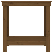 Vidaxl banc de travail marron miel 80x50x80 cm bois de pin massif 822499_3
