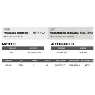 Groupe électrogène en container AT-1010 - 50 Hz triphasé - Inmesol - 912 kVA PRP / 1007 kVA LTP_3