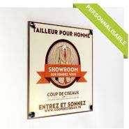 Plaque aluminium anodisé - Direct Signalétique - Impression logo ou texte - Épaisseur 2 mm - Fixation adhésif ou entretoises_3