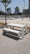 Table pique nique Multibench en béton JQ120, JQ60, JQ90, JR120, JRA100_3