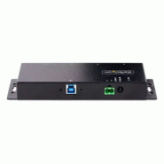 StarTech Hub USB 3.0 5Gbps à  4 Ports Industriel - Hub USB_3