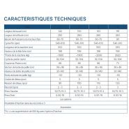 Presse à balle carré - Naras Machinery - largeur de travail de 142 à 191 cm - adaptée aux petits tracteurs_3