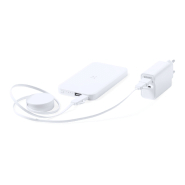 Set chargeur USB - Étui similicuir zippé avec Powerbank 4000 mAh et chargeur sans fil intégré_3
