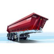 Bennes travaux publics Optisteel Fruehauf - Volume : 22 à 27 m³ - Acier spécial Hardox_3