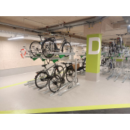 Rack à vélo double étage Rack à vélo double étage