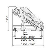 Grue auxiliaire Atlas 75 CS - modèle performant et robuste_3