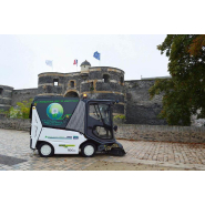 Balayeuse compacte Green Machines 500 ZE (GM5) électrique pour nettoyage de voirie écologique - Batterie lithium-ion - Conception novatrice_3