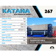 Presse Cisaille Katana - 700 Tonnes - Compression par Volets pour Métaux Ferreux et Non Ferreux_3