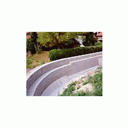 Murs en modules Leromur ® assemblés totalement à sec