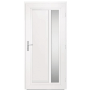 Vidaxl porte d'entrée anthracite 98x208 cm pvc 3157104_3