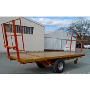 Gv 60 br benne agricole à ridelles démontables - devès - charge 6 t_3