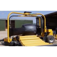 Enrubanneuse agricole Tanco 1814 séries - modèles 1814-S et 1814-ARC - pour balles carrées et rondes, réglage hydraulique_3