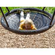 Balançoire Stratus pour aires de jeux - réf 8000751 - Hags - structure en acier - couleur gris - fondation à enterrer_3