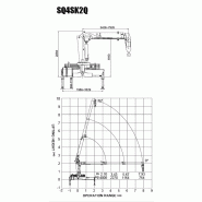 Grue auxiliaire XCMG - SQ4SK2Q - 4 tonnes - Boom télescopique - 10 m de hauteur_3