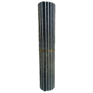 Tapis d'accueil QUICK ALU - bandes en fibres polypropylène et profilés aluminium brut - usage fréquent_3