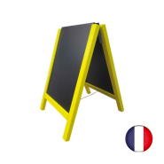 Stop trottoir chevalet bois - Ardoises amovibles - PFN50, PFN60_3