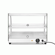 Vitrine de table chauffante deux niveaux HENDI_3