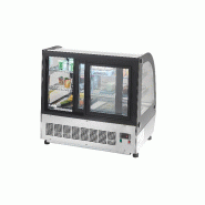Vitrine réfrigérée vitre bombée 110L ATOSA_3
