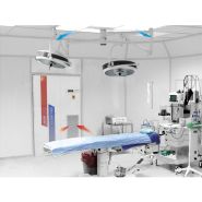 Système de traitement d'air intégrable en salle d'opération ou local technique