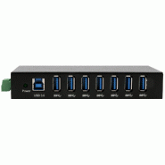 EXSYS EX-11237HMS-2 Hub 7 ports métallique , USB 3.2 Gen 1, kit rail DIN_3