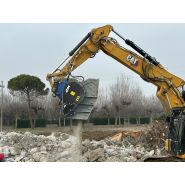 Godet concasseur CBF 90 pour pelles de 20 à 32 tonnes Godet concasseur CBF 90 pour pelles de 20 à 32 tonnes