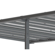 Passage couvert Milan - Réf : 529255+529256.Gpro - Structure moderne et extensible avec bardages latéraux en option_3