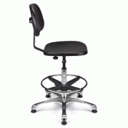 Siège technique polyuréthane avec repose-pieds So Forlì - Paire d'accoudoirs réglables sur 3 axes, Sans_3