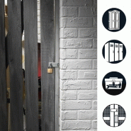 MASTER LOCK 140703EURD - Pack avec moraillon de porte et cadenas à clé en laiton 40 mm - Utilisation intérieure_3