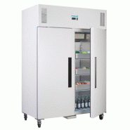 Armoire réfrigérée positive GN double porte blanche Série G 1200L CC663 Polar_3