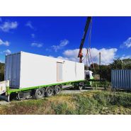 Container maritime 40 pieds Reefer HIGH CUBE Frigo Occasion - Révisé et étanche_3