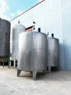Cuve en acier inoxydable 14 000 litres usagé - référence : e7323_3