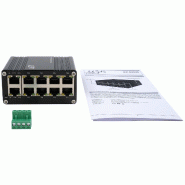 EXSYS EX-62025PoE Switch Ethernet industriel 10 ports PoE, non géré_3