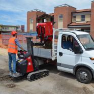 Hs701 extra à déchargement en hauteur et caisson autochargeur mini-dumper - hinowa - 460 kg_3