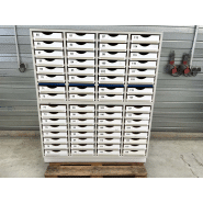 Meuble d'occasion de laboratoire avec 32 tiroirs - p21091182_3