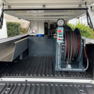 Équipement d'assainissement haute pression conçu pour les chantiers difficiles