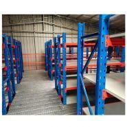 Mezzanine industrielle - Guangzhou Maobang Storage Equipment - avec escaliers piétonniers et structure préfabriquée_3