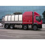 Camion aspirateur Tornado avec certification ADR et ATEX