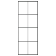 Vidaxl porte coulissante avec kit de quincaillerie 76x205 cm verre esg 3152139_3