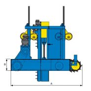 Vk110 - Écorceuse Valonkone - Rotor mobile 109 cm pour grumes de 120 à 1090 mm_3