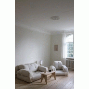 Fauteuil futon convertible HIPPO CHAIR - standard - couleur beige - matelas 90x200 cm - tissu coton et polyester_3