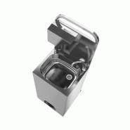 Lave-mains mobile autonome en acier inoxydable | HWBB43_3