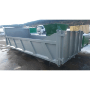 Benne TP monocoque sur large - acier renforcé, plancher 6mm, porte arrière 2 vantaux_3