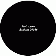 Bureau d'accueil Pano avec partie PMR - Ofitres - 160, Blanc, Noir brillant_3