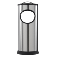 Cendrier bac à sable / Corbeille 0,25L / 17,5L Inox brossé - KIPSO - Fabrication française - Tête amovible et anti-odeur - Pour zones de pause et installations sous abris_4