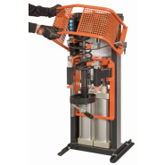 Compresseur de ressort double piston pneumatique avec grille de protection - BS30PG - capacité 24000N - pour ressorts MacPherson_3