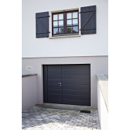 Porte de garage basculante personnalisable - pour maisons individuelles et immeubles collectifs - isolation thermique et acoustique_3